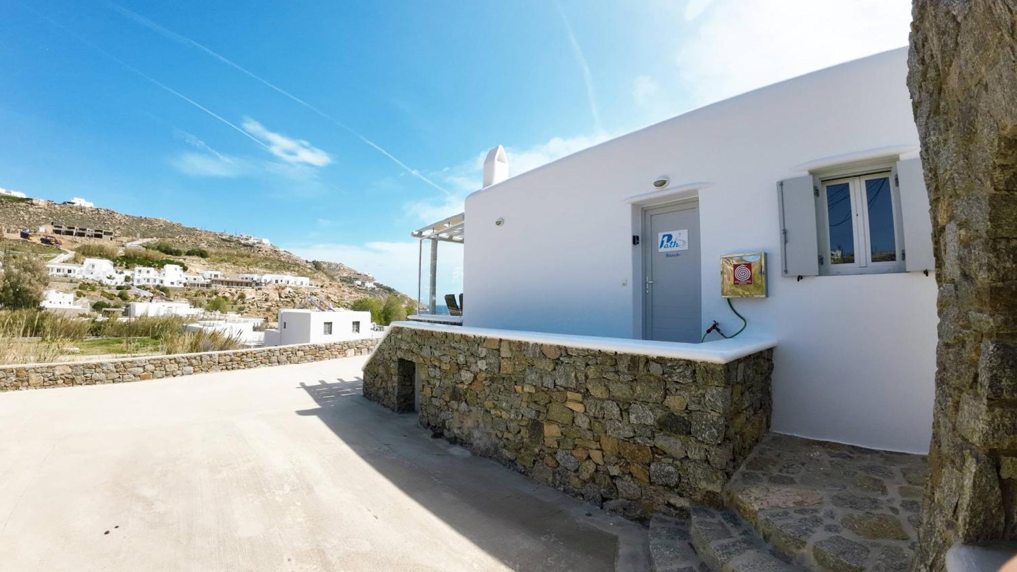 1Path Houses, Super Paradise Mykonos Mykonos Town Zewnętrze zdjęcie